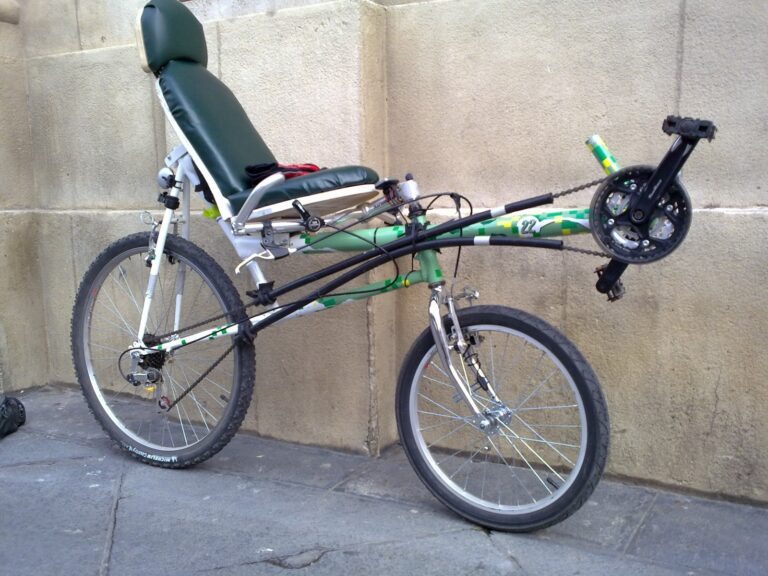 Bicicleta reclinada corta de Rodrigo Martín